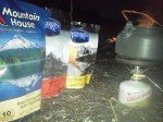 kayak camping food