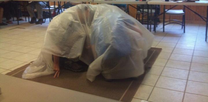 bothy bag style shelter